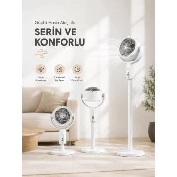 Nevamel® Sessiz Çalışma Özelliğiyle Rahat Kullanım Sunan Dikey Vantilatör