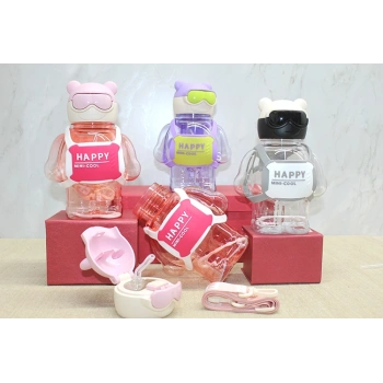 Nevamel Sevimli 3D Desenli Su Matarası