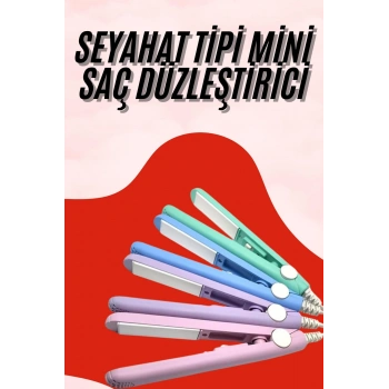 Nevamel Seyahat Tipi Taşınabilir Saç Düzleştirici Saç Şekillendirici Yüksek Isı Ayarlı