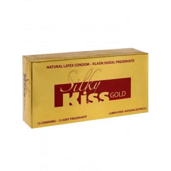 Nevamel® Silky Kiss Gold Kayganlaştırıcılı Prezervatif