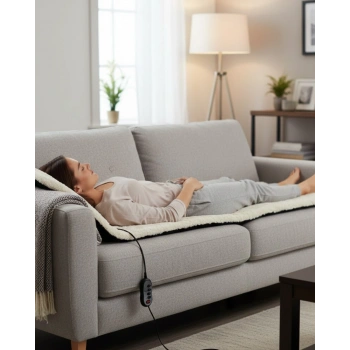 Nevamel® Sırt Boyun Bel İçin Isıtmalı Masaj Yatağı