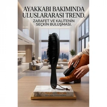 Nevamel® Siyah Ahşap Süet Nubuk Ayakkabı Temizleme Fırçası 722946
