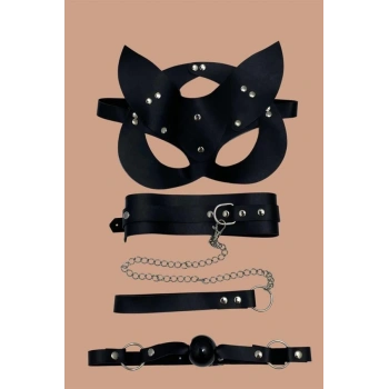 Nevamel® Siyah Maske Ağız Topu 2Li Set