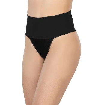 Nevamel® Siyah Mi 2048 Seamless Çift Renk String Korse (Kod:2048)