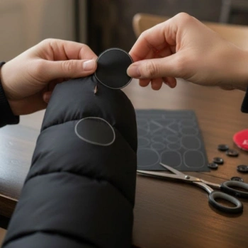 Nevamel Siyah Yapışkanlı Yama Tamir Bantları