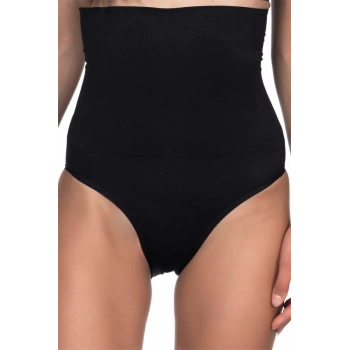 Nevamel® Siyah Yüksek Bel Double Slip Korse