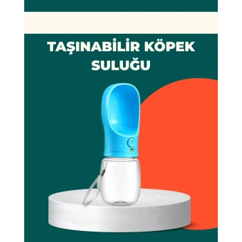 Nevamel® Sızdırma Önleyici Silikon Halkalı Pet Su Dispenseri Gezi Seyahat İçin