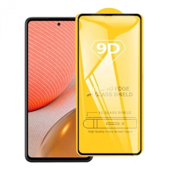 Nevamel SM Galaxy A72 9D Full Glue Tempered Cam Ekran Koruyucu-(5775)