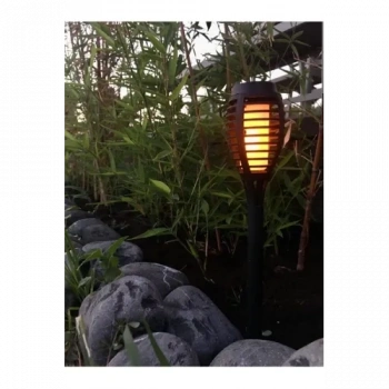 Nevamel Solar Alev Efektli Bahçe Lambası