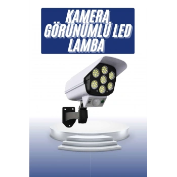 Nevamel Solar Bahçe Lambası Uzaktan Kumandalı Kamera Görünümlü Hareket Sensörlü