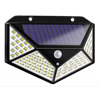 Nevamel Solar Hareket Sensörlü Duvar Lambası 100 Led