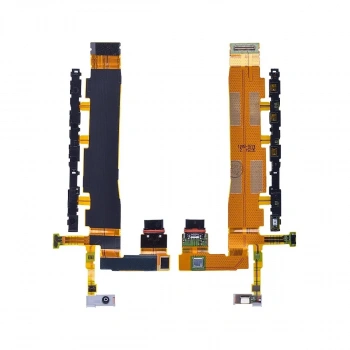 Nevamel Sony Xperia Z3+ Plus  Z4 3g Versiyon Yan Ses Şarj Soket Film-(5775)