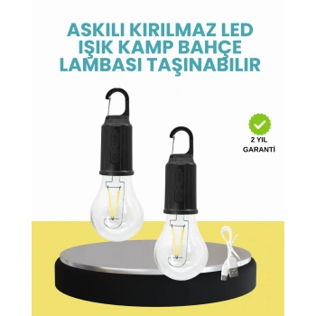 Nevamel Su Geçirmez Dış Mekan LED Çadır Işığı