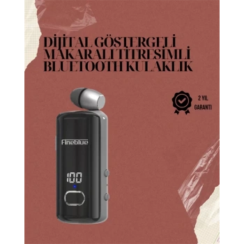 Nevamel® Su Geçirmez Fineblue F580 Kulaklık – Dijital Ekranlı Klipsli