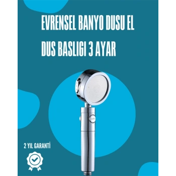 Nevamel Su Tasarruflu ve Kolay Kurulumlu El Duş Başlığı – Yüksek Performans
