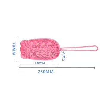 Nevamel Süngerli Silikon Banyo Kesesi