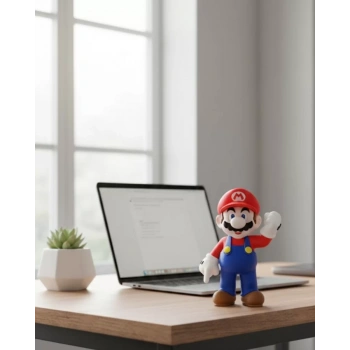 Nevamel® Süper Mario Dekor Figür Şık ve Eğlenceli Oyun Temalı Biblo