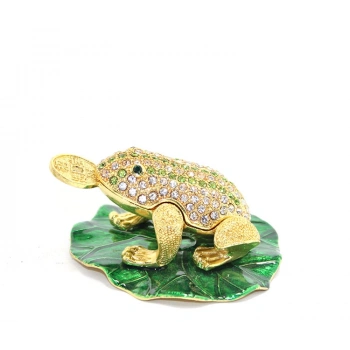 Nevamel Swarovski Taşlı Tekli Kurbağa Model 2