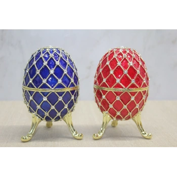 Nevamel® Swarovski Taşlı Yumurta - Model 10