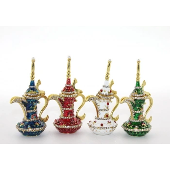 Nevamel® Swarovski Tekli İbrik 10 Cm