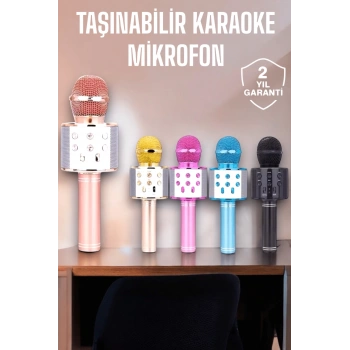 Nevamel Taşınabilir Bluetooth Karaoke Mikrofon: Hafıza Kart Girişli Etkileyici Performans