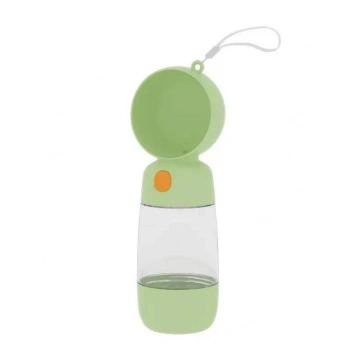 Nevamel Taşınabilir Evcil Hayvan Mama Hazneli Su Matarası