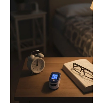 Nevamel® Taşınabilir Parmak Oksimetresi Güvenilir Oksijen Doygunluk Ölçer