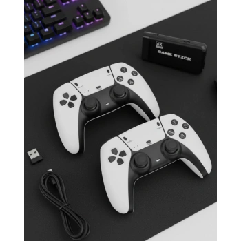 Nevamel® Taşınabilir Retro Oyun Çubuğu Kablosuz Oyun Kolu Seti