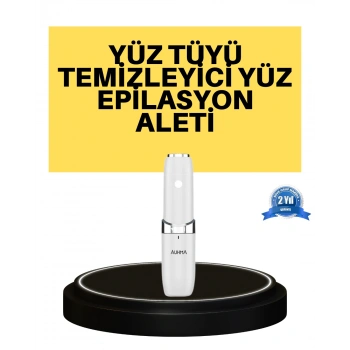 Nevamel® Taşınabilir Yüz Epilatörü Pürüzsüz ve Konforlu Epilasyon