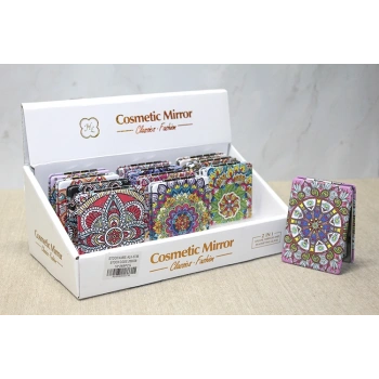 Nevamel Taşlı El Aynası Dikdörtgen İnce Model 1