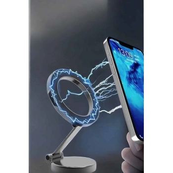 Nevamel Telefon Tutucu Tüm Arabalara Uyumlu Araç İçi Katlanabilir Manyetik Tasarım