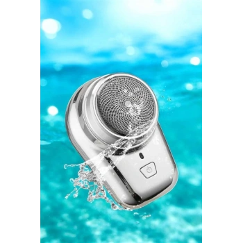 Nevamel Tıraş Makinesi Mini Sıfır Sakal Yanak Tıraş Makinesi USB Şarjlı