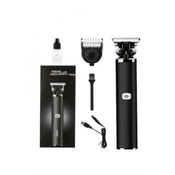 Nevamel Tıraş Makinesi Profesyonel Suya Dayanıklı Paslanmaz Çelik Sine Kaydı Çizik Tıraş