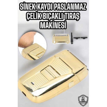 Nevamel Tıraş Makinesi Sinek Kaydı Saç Sakal ve Vücut Tıraşına Uygun