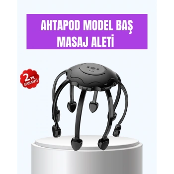 Nevamel® Titreşimli Saç Derisi Masaj Aleti 8 Kollu Derin Rahatlama ve Stres Azaltma