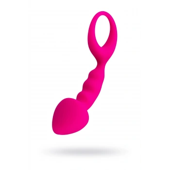 Nevamel® Todo Bong Anal Plug, Silikon, Pembe, 12,5 Cm, Ø 2,5 Cm