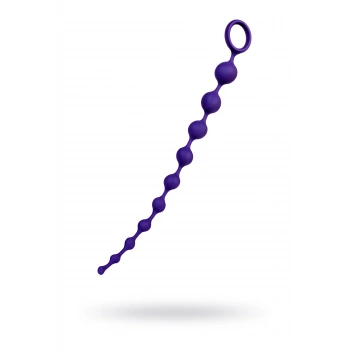 Nevamel® Todo Grape Anal Zinciri, Silikon, Mor, 35 Cm, Ø 2,7 Cm