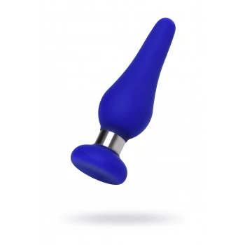 Nevamel® Todo Slassic Anal Kılıf, Beden S, Silikon, Mavi, 10 Cm, Ø 3 Cm