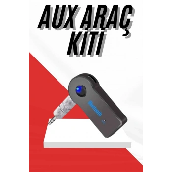 Nevamel Tüm Cihazlara Uyumlu Bluetooth Aux Araç Kiti Siyah