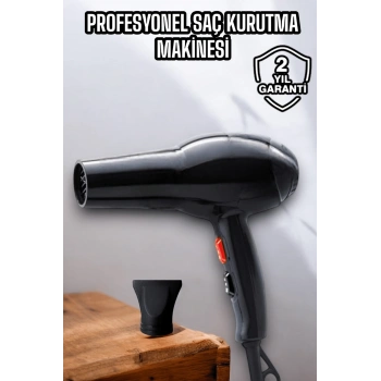 Nevamel Tüm Saç Tiplerine Uygun İki Kademeli Hız Ayarlı Fön Makinesi