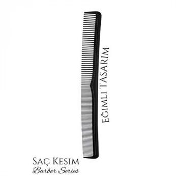 Nevamel® Turk Berber Kuaför Saç Kesim Tarağı Karbon Nano Absolute Professional