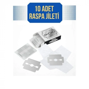 Nevamel® Turk Izzy 10 ADET Ayak Taban Nasır Yedek Jileti