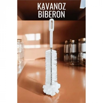 Nevamel® Turk Kavanoz Temizleme Fırçası Şişe Biberon Dar BölgeTemizleyici Fırça