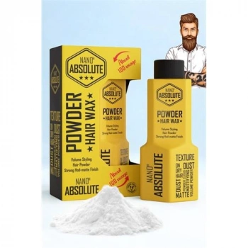 Nevamel® Turk Nano Pudra Wax Absolute Professional Saç Şekillendirici