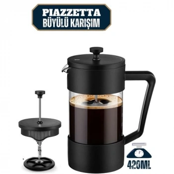 Nevamel® Turk Piazzetta 420 Ml Büyülü Karışım French Press