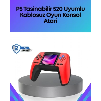 Nevamel® TV Bağlantılı 520 Oyunlu P5 Retro GamePad Konsol