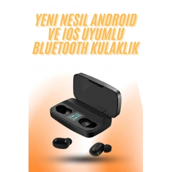Nevamel TWS Bluetooth Kulaklık 5.0 Bluetooth Bağlantılı Dokunmatik Kontrol Özelliği