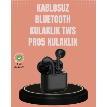 Nevamel TWS Pro 5 Kulaklık – Uzun Süreli Kullanım İçin Yüksek Batarya Performansı