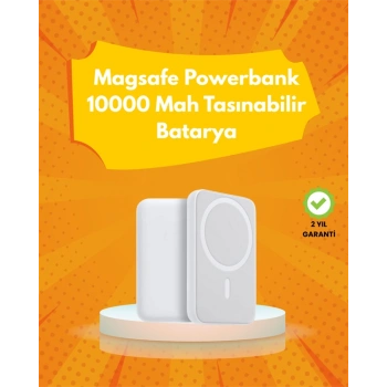 Nevamel Ultra Kompakt ve Güçlü – MagSafe Powerbank 10000 mAh ile Kablosuz Şarj Deneyimi