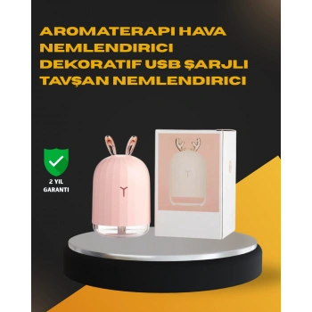 Nevamel USB Bağlantılı Sessiz Çalışan LED Işıklı Nemlendirici Difüzör 200 ml